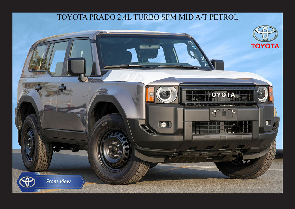 TOYOTA PRADO 2.4L TURBO SFM MID A/T PTR